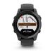 Смарт-годинник Garmin Fenix E – 47 мм, AMOLED, сланцево-сірий сталевий корпус з чорним силіконовим ремінцем 010-03025-01 фото 2