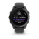 Смарт-годинник Garmin Fenix E – 47 мм, AMOLED, сланцево-сірий сталевий корпус з чорним силіконовим ремінцем 010-03025-01 фото 9