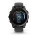 Смарт-часы Garmin Fenix E – 47 мм, AMOLED, сланцево-серый стальной корпус с черным силиконовым ремешком 010-03025-01 фото 8