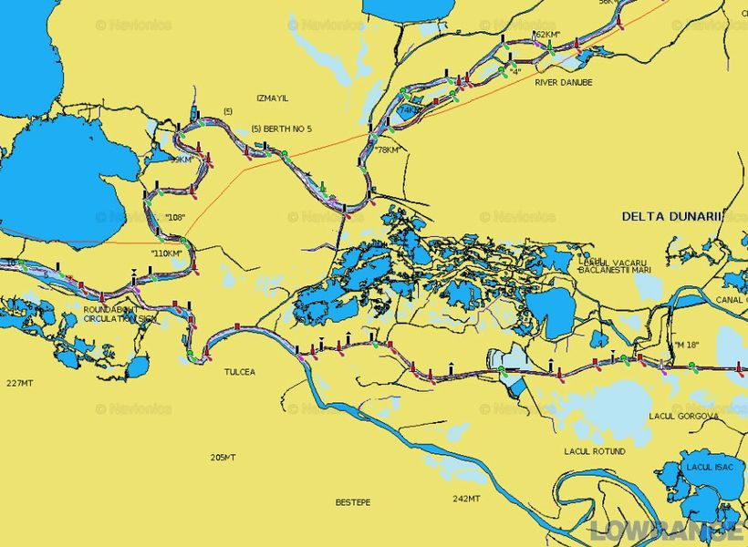 Карта Navionics Gold "Днепр, Средиземное и Черное море" 43XG фото