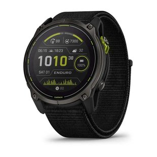 Смарт-годинник Garmin Enduro 3 з чорним нейлоновим ремінцем UltraFit 010-02751-01 фото