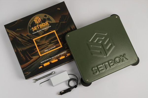 Корпус для Starlink Mini на авто оливковий від Setbox