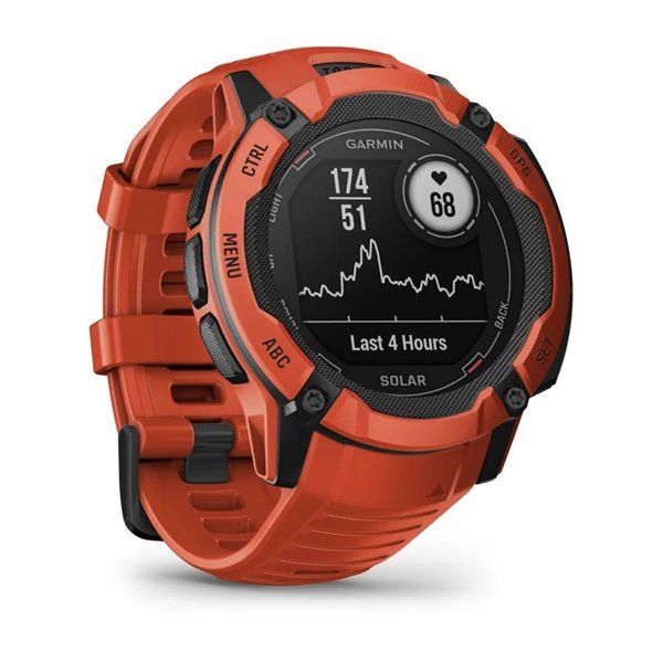 Смарт-годинник Garmin Instinct 2X Solar полум'яно-червоний 010-02805-01 фото