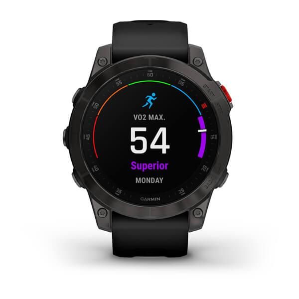 Смарт-часы Garmin Epix (Gen 2) Sapphire черные титановые 010-02582-11 фото