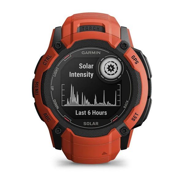 Смарт-годинник Garmin Instinct 2X Solar полум'яно-червоний 010-02805-01 фото