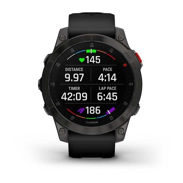 Смарт-часы Garmin Epix (Gen 2) Sapphire черные титановые 010-02582-11 фото