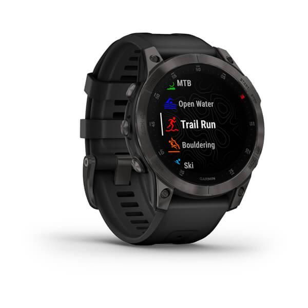 Смарт-часы Garmin Epix (Gen 2) Sapphire черные титановые 010-02582-11 фото