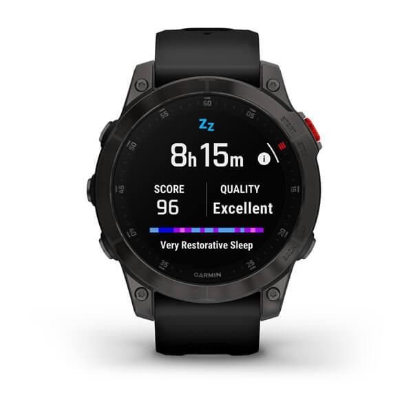 Смарт-часы Garmin Epix (Gen 2) Sapphire черные титановые 010-02582-11 фото