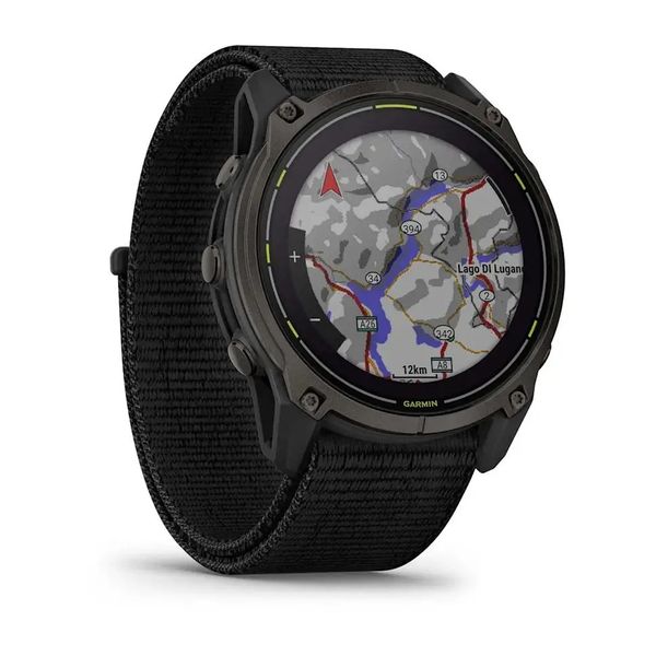 Смарт-часы Garmin Enduro 3 с черным нейлоновым ремешком UltraFit 010-02751-01 фото