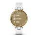 Смарт-годинник Garmin Lily Classic Light Gold з білим корпусом та ремінцем з італійської шкіри 010-02384-B3 фото 7