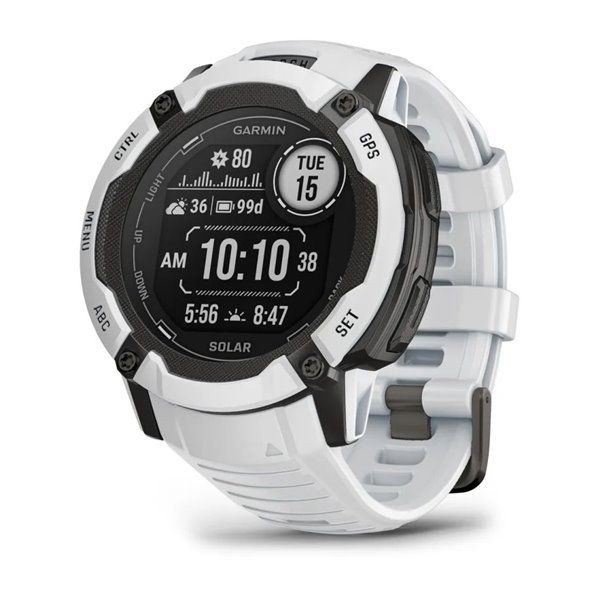 Смарт-годинник Garmin Instinct 2X Solar білий 010-02805-04 фото