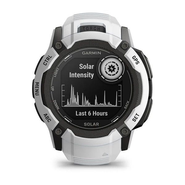 Смарт-годинник Garmin Instinct 2X Solar білий 010-02805-04 фото