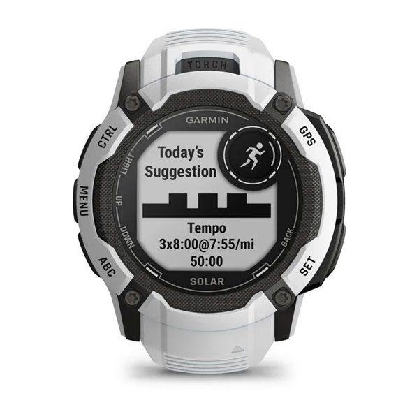 Смарт-годинник Garmin Instinct 2X Solar білий 010-02805-04 фото