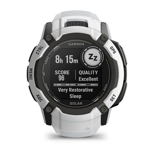 Смарт-годинник Garmin Instinct 2X Solar білий 010-02805-04 фото