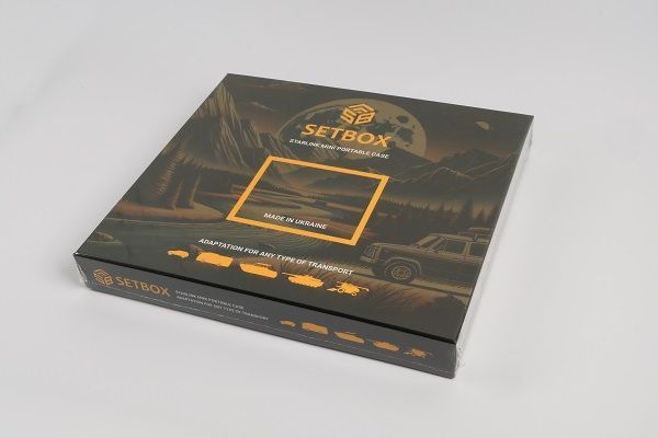 Корпус для Starlink Mini на авто сірий від Setbox
