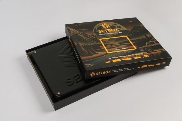 Корпус для Starlink Mini на авто сірий від Setbox