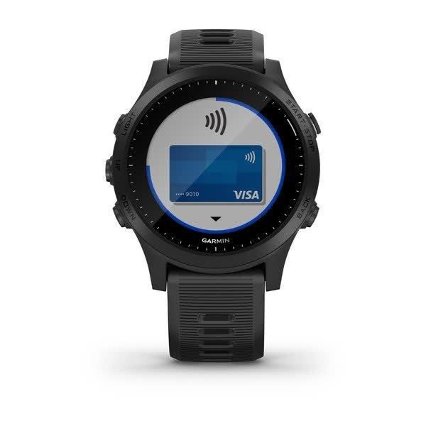 Смарт-часы Garmin Forerunner 945 черные с черным ремешком 010-02063-01 фото