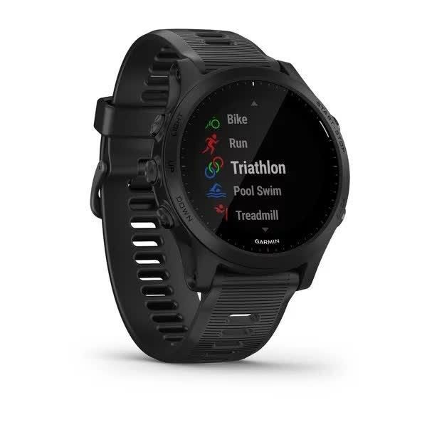 Смарт-часы Garmin Forerunner 945 черные с черным ремешком 010-02063-01 фото