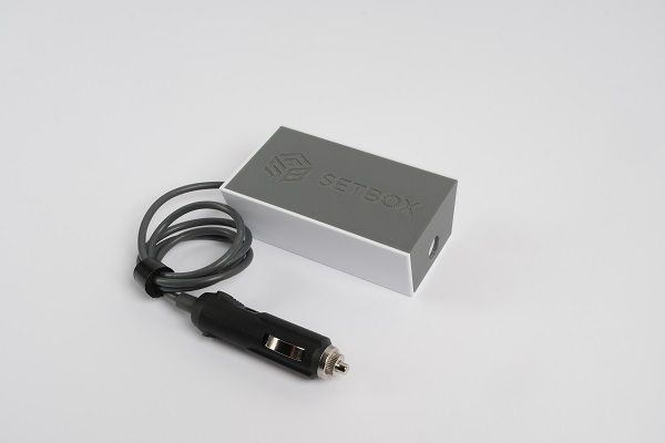 Корпус для Starlink Mini на авто белый + адаптер питания 12 V