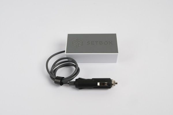 Корпус для Starlink Mini на авто белый + адаптер питания 12 V