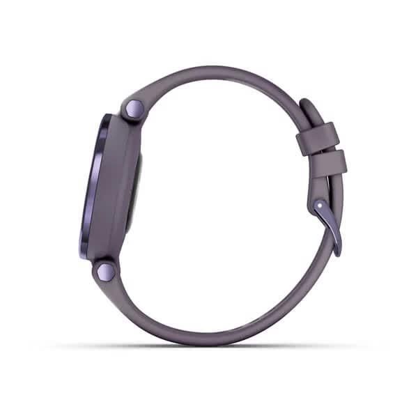 Смарт-часы Garmin Lily Sport Midnight Orchid с темно-фиолетовым корпусом и силиконовым ремешком 010-02384-12 фото