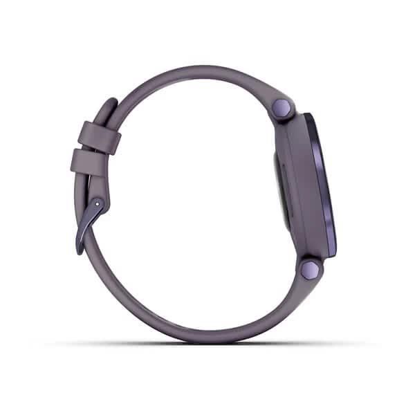 Смарт-часы Garmin Lily Sport Midnight Orchid с темно-фиолетовым корпусом и силиконовым ремешком 010-02384-12 фото