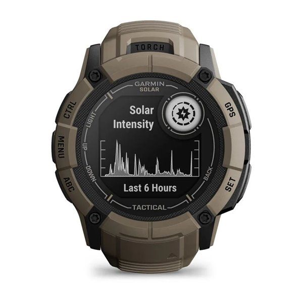 Смарт-годинник Garmin Instinct 2X Solar Tactical кольору койот 010-02805-02 фото
