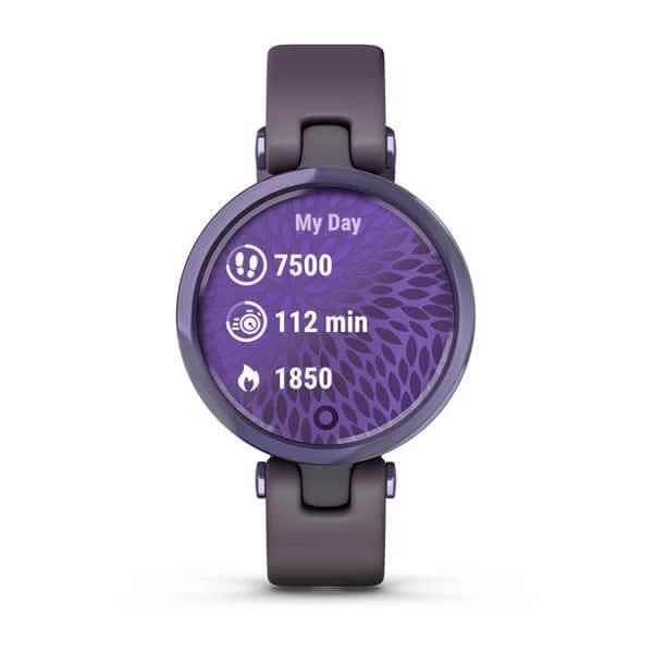 Смарт-годинник Garmin Lily Sport Midnight Orchid з темно-фіолетовим корпусом та силіконовим ремінцем 010-02384-12 фото