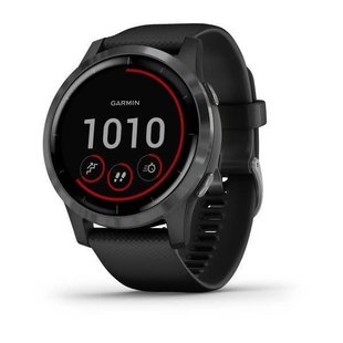 Смарт-годинник Garmin Vivoactive 4 сірий з чорним ремінцем 010-02174-13 фото