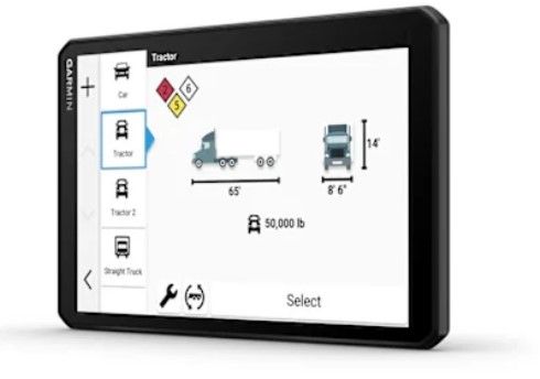 8-дюймовий GPS-навігатор для вантажівок Garmin dēzl™ OTR820 010-02925-00 фото