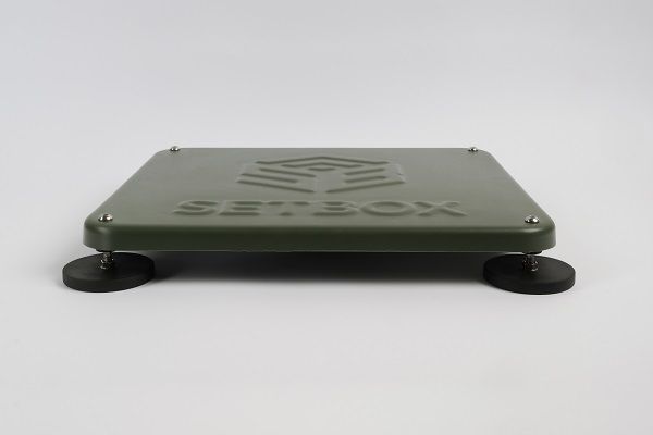 Корпус для Starlink Mini на авто оливковий + адаптер живлення 12 V