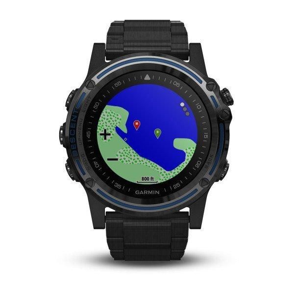 Смарт-часы Garmin Descent Mk1 Grey Sapphire Titanium с титановым ремешком 010-01760-11 фото