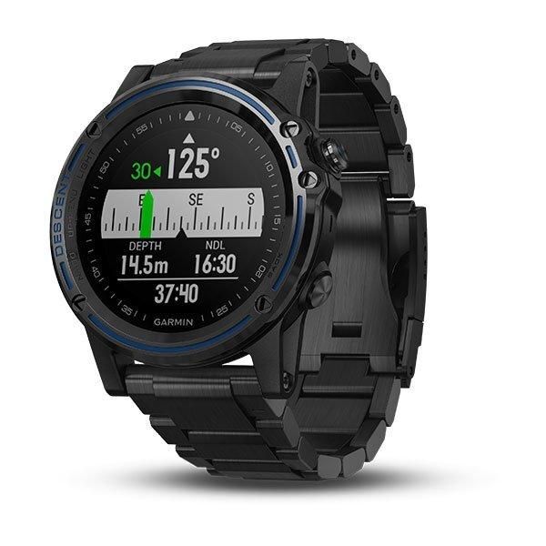 Смарт-часы Garmin Descent Mk1 Grey Sapphire Titanium с титановым ремешком 010-01760-11 фото