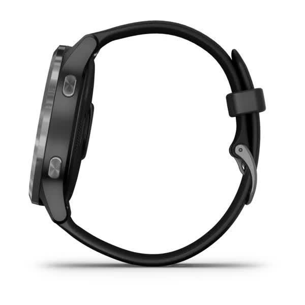 Смарт-годинник Garmin Vivoactive 4 сірий з чорним ремінцем 010-02174-13 фото