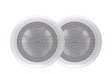 Морские колонки Fusion EL-F651W 6.5" 80 Вт с LED-подсветкой, классические белые