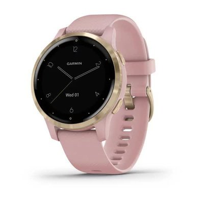 Смарт-часы Garmin Vivoactive 4S, цвет розовый / золотистый 010-02172-33 фото
