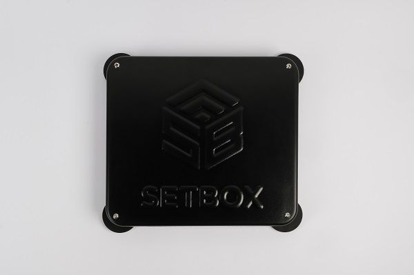 Корпус для Starlink Mini на авто чорний + адаптер живлення 12 V