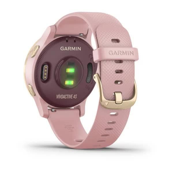 Смарт-часы Garmin Vivoactive 4S, цвет розовый / золотистый 010-02172-33 фото