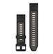 Ремінець Garmin QuickFit 20 чорний/сірий для смарт-годинників Fenix 8,  Instinct, Epix Pro 010-13391-00 фото 2