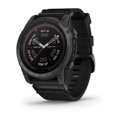 Смарт-годинник Garmin Tactix 7 Pro Edition чорний з нейлоновим ремінцем 010-02704-11 фото