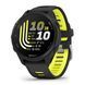 Смарт-годинник Garmin Forerunner 170 чорний з чорно-жовтим ремінцем