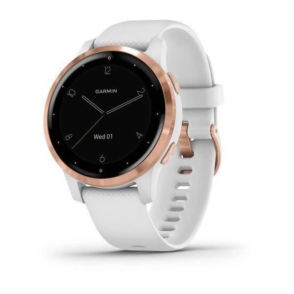 Смарт-годинник Garmin Vivoactive 4S білий, рожеве золото 010-02172-23 фото