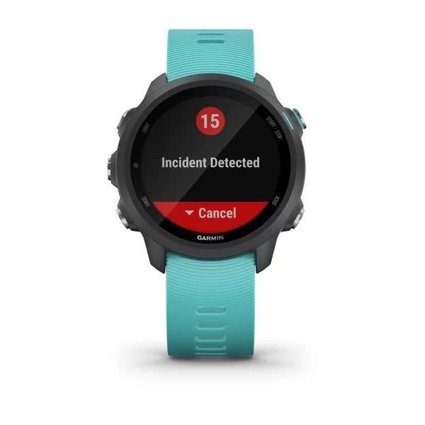 Смарт-годинник Garmin Forerunner 245 Music, колір чорний/бірюзовий 010-02120-32 фото