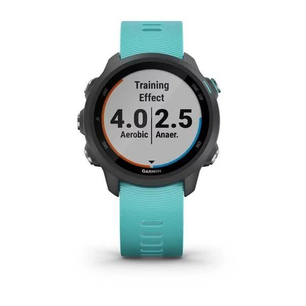 Смарт-часы Garmin Forerunner 245 Music, цвет черный/бирюзовый 010-02120-32 фото