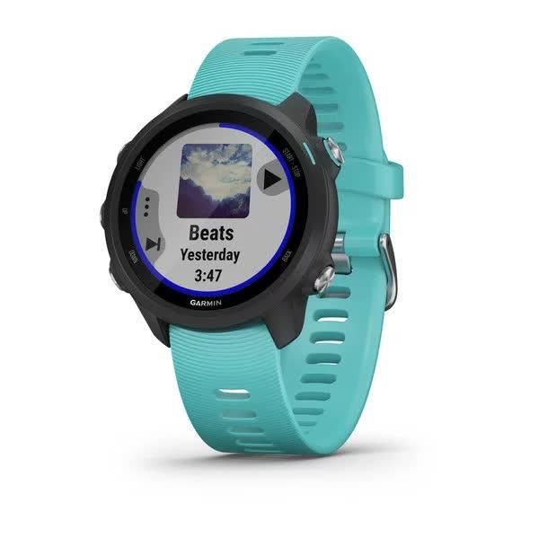 Смарт-часы Garmin Forerunner 245 Music, цвет черный/бирюзовый 010-02120-32 фото