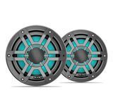 Морські динаміки JL Audio&reg; M200 6.5" зі світлодіодним підсвічуванням та сірою спортивною решіткою (Gray Sport Grille)