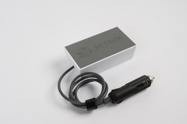 Комплект Starlink Mini для авто: терминал в защитном корпусе олива + адаптер питания 12 V