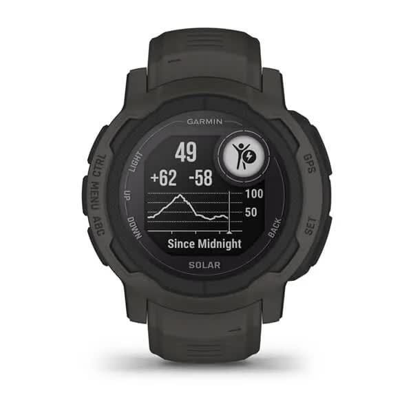 Смарт-часы Garmin Instinct 2 Solar графит 010-02627-00 фото