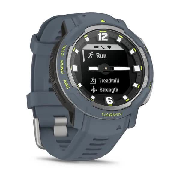 Смарт-годинник наручний Garmin Instinct Crossover - Standard Edition, синій граніт 010-02730-04 фото