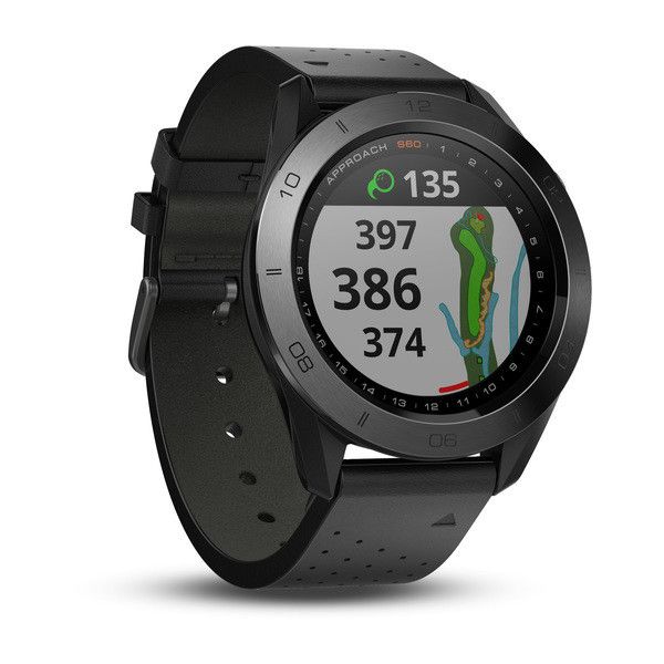 Смарт-годинник для гольфу Garmin Approach S60 Premium чорний 010-01702-02 фото